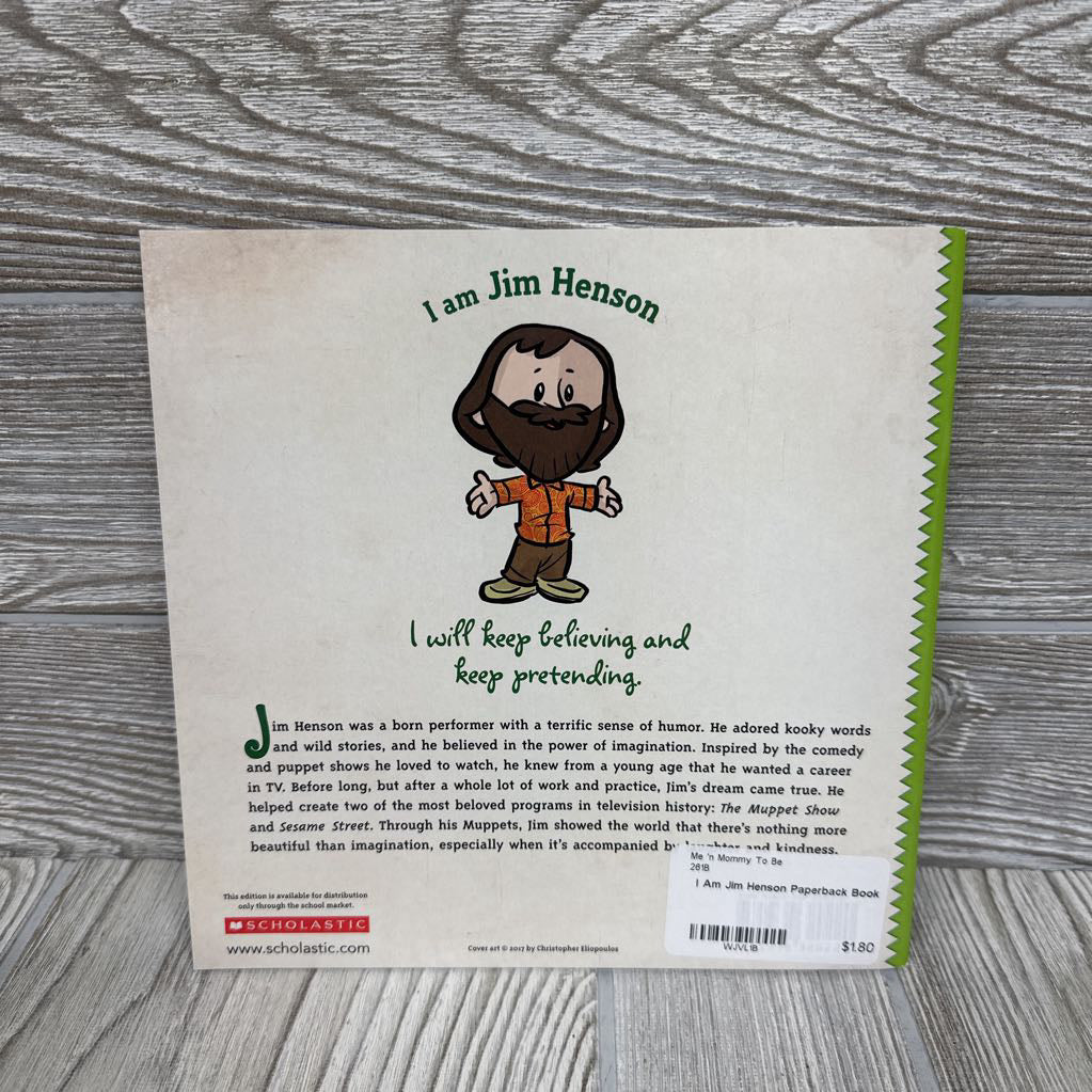 I Am Jim Henson Paperback Book