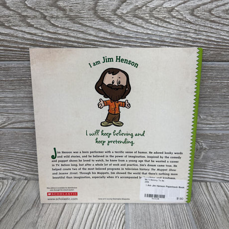 I Am Jim Henson Paperback Book