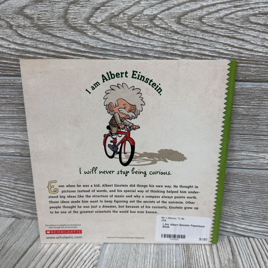 I Am Albert Einstein Paperback Book