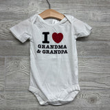 Bodysuit I Love Grandpa & Grandma