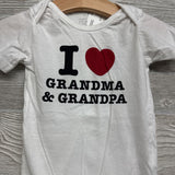 Bodysuit I Love Grandpa & Grandma