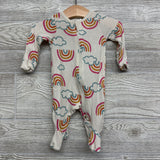 Wonder So Soft Modal Sleeper Rainbows NB