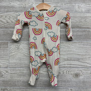 Wonder So Soft Modal Sleeper Rainbows NB