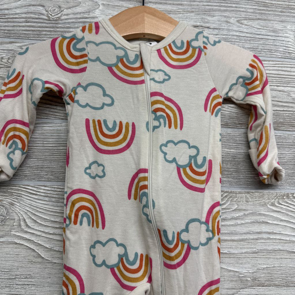 Wonder So Soft Modal Sleeper Rainbows NB