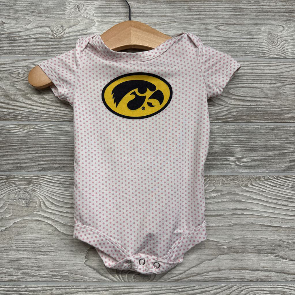 Bodysuit Iowa Hawkeyes & Polka Dots