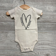 Organic Bodysuit Forever Mama's Heart 3-6M