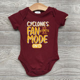 Bodysuit Cyclone Fan Mode On Iowa State 3-6M