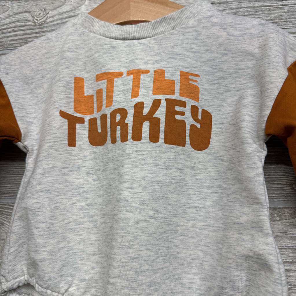 Bodysuit Crewneck Little Turkey 9-12M