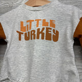 Bodysuit Crewneck Little Turkey 9-12M