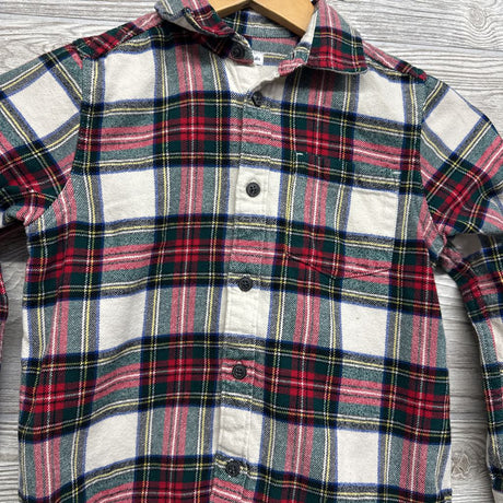 Flannel Plaid Button Up Shirt 6