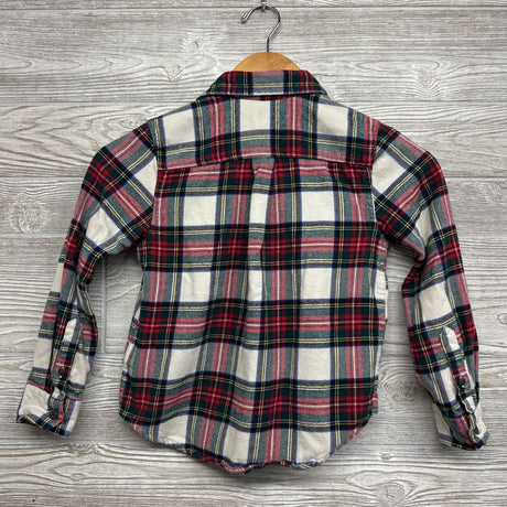 Flannel Plaid Button Up Shirt 6