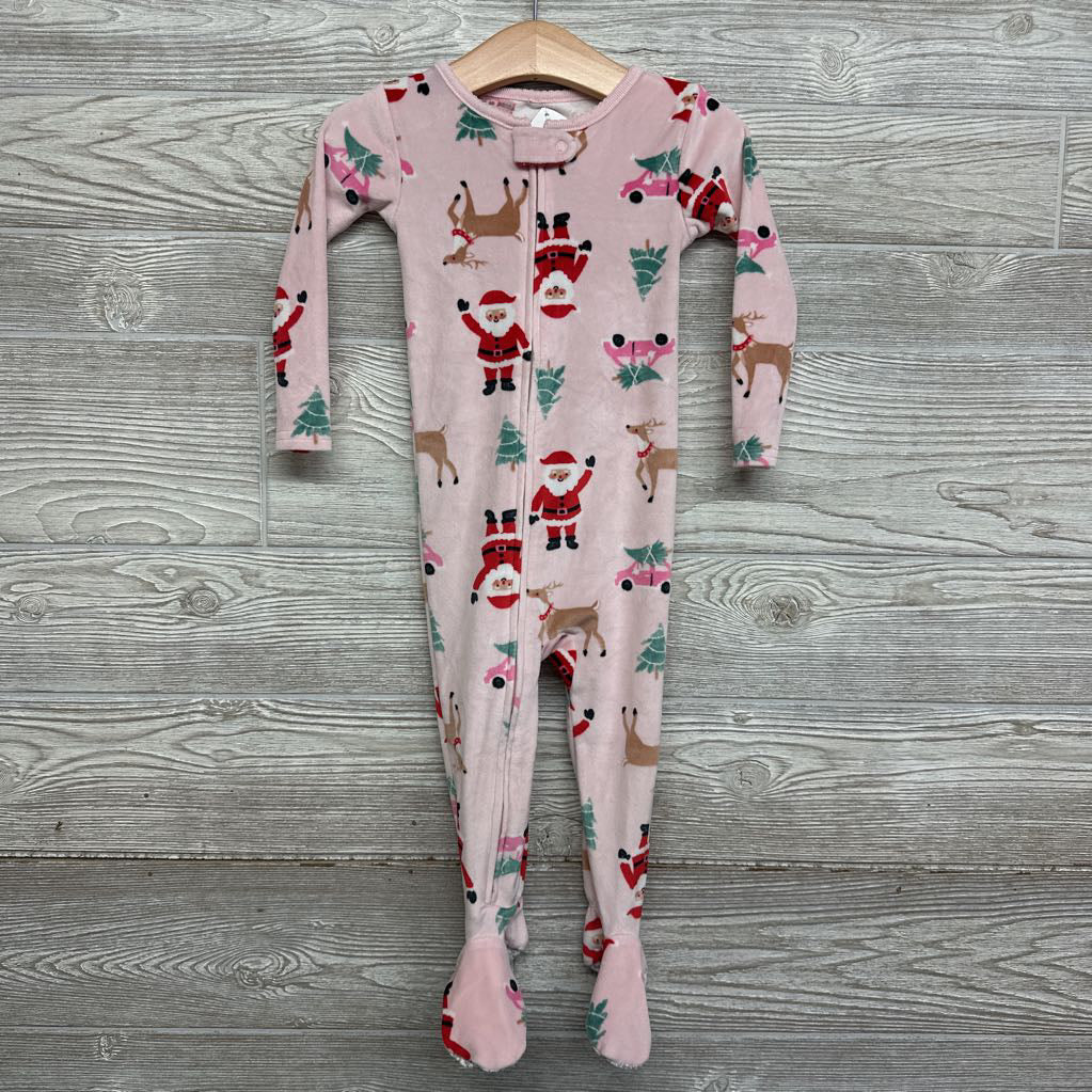Plush Sleeper Santa & Reindeer 18M