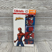 NEW 5 Pk Spider-man Briefs Underwear