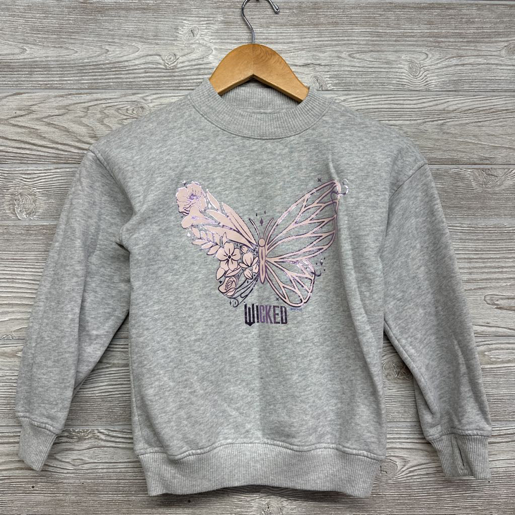 Mock Neck Sweashirt Butterfly 7