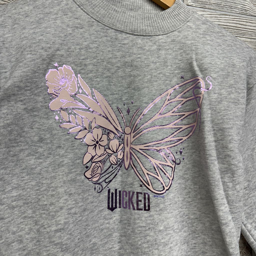 Mock Neck Sweashirt Butterfly 7