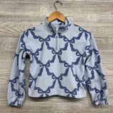 1/4 Zip Fleece Pullover Bows 7-8