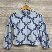 1/4 Zip Fleece Pullover Bows 7-8