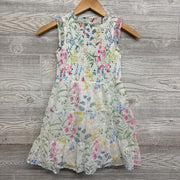Smocked Sheer Dress Flowers 8