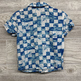 Button Up SS Shirt Sharks 4t
