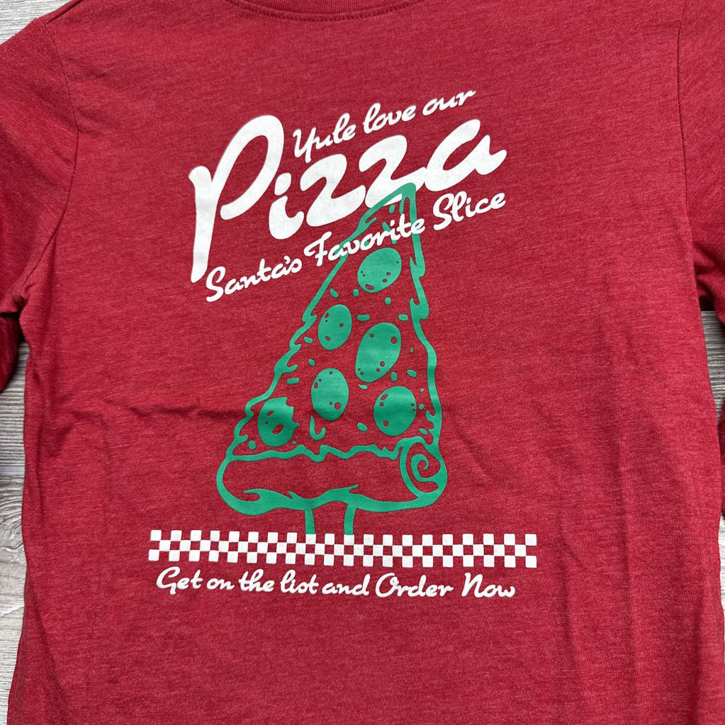 LS Shirt Yule Love Our Pizza 6-7