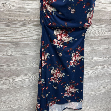 Nursing Friendly Maxi Dress Flowers Medium