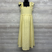 Smocked Tank Textured Dress Large