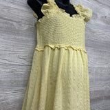 Smocked Tank Textured Dress Large