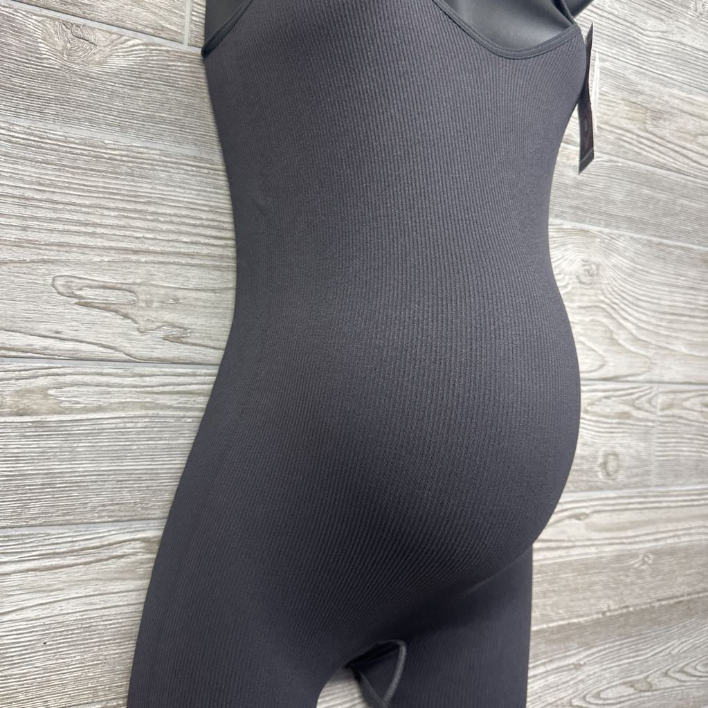 NEW Maternity Seamless Unitard Jumpsuit Large