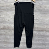 Fleece Lined Rollover Leggings W/ Side Pockets XXL