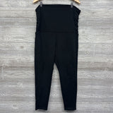 Fleece Lined Rollover Leggings W/ Side Pockets XXL