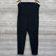 Fleece Lined Rollover Leggings W/ Side Pockets XXL