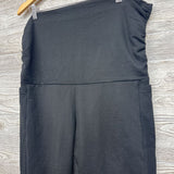 Fleece Lined Rollover Leggings W/ Side Pockets XXL