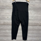 Fleece Lined Rollover Leggings W/ Side Pockets XXL