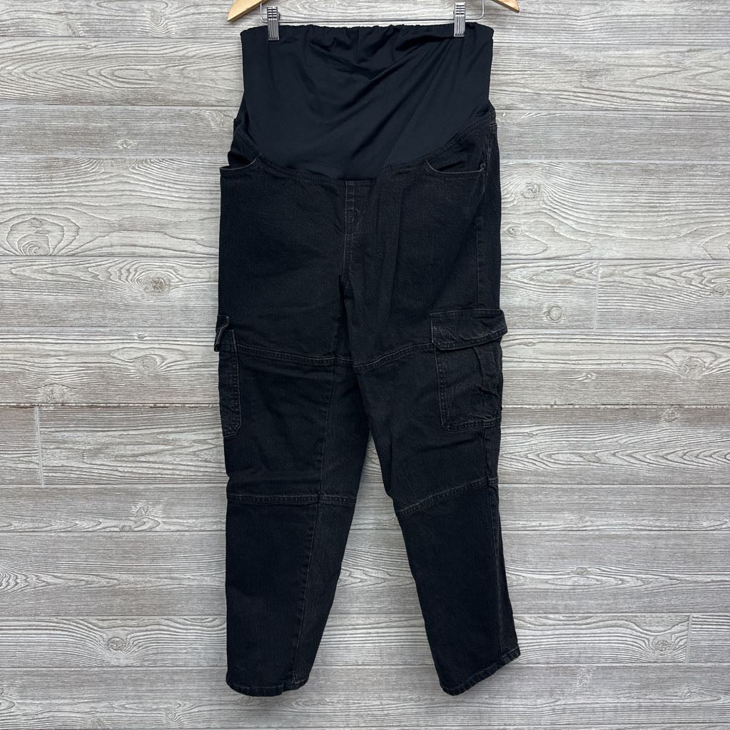 Full Panel 90's Straight Cargo Jeans 12/Large