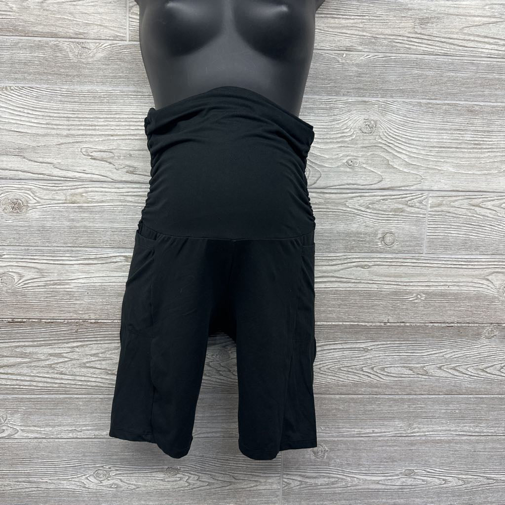 Fold Over Bike Shorts Large
