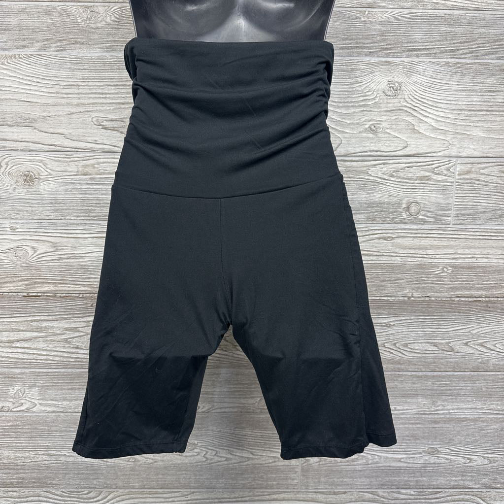 Fold Over Bike Shorts Large