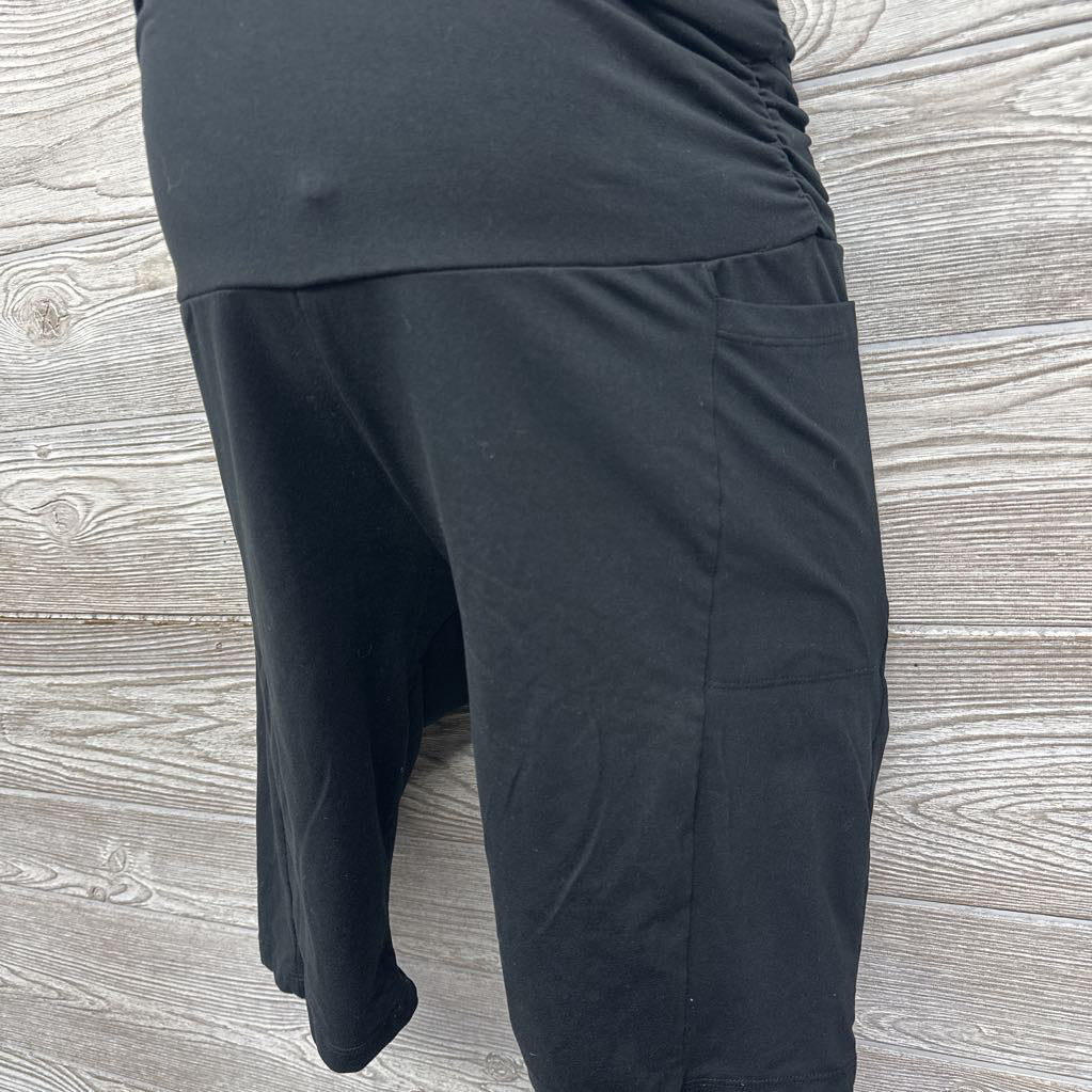 Fold Over Bike Shorts Large