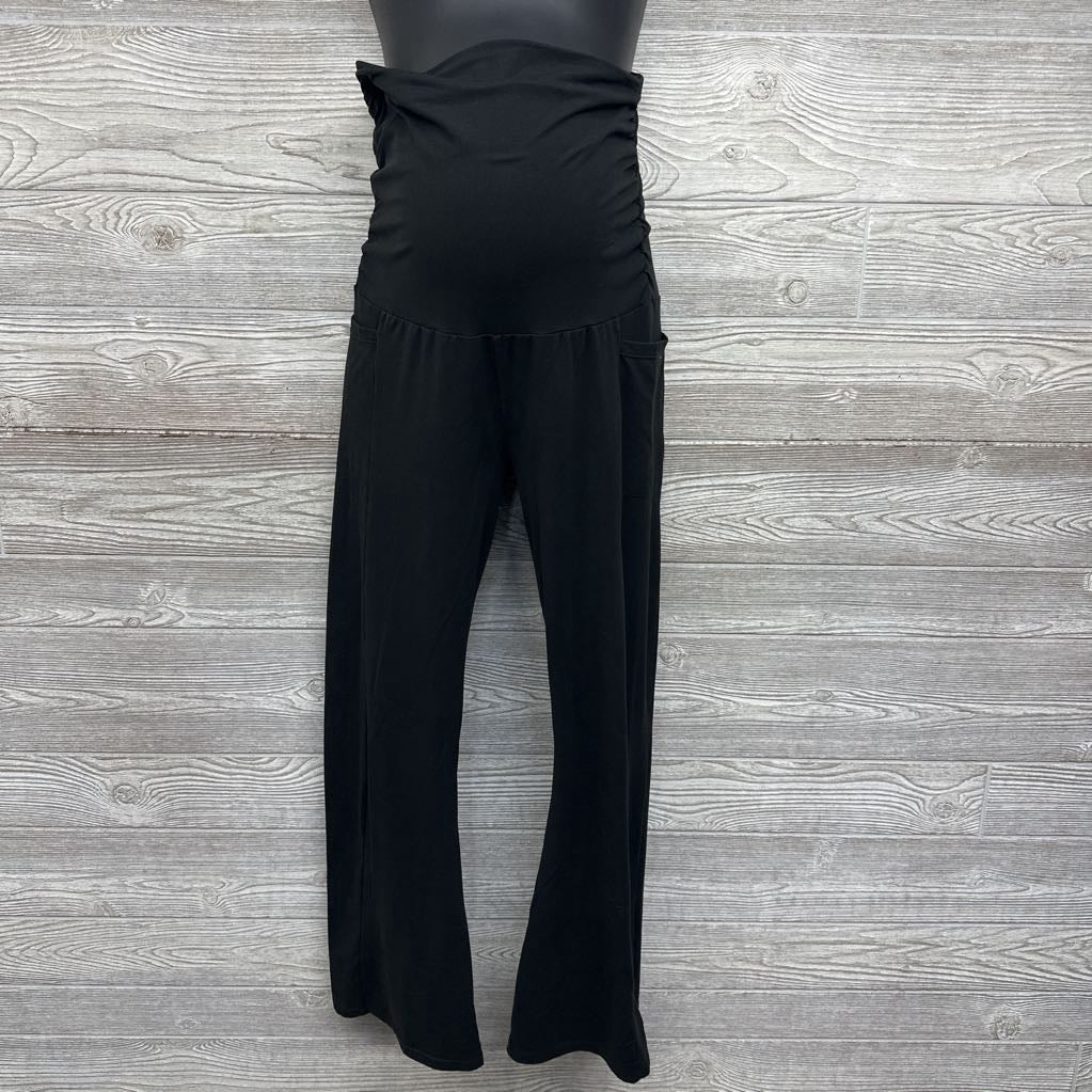 Fold Over Wide Leg Pants Large