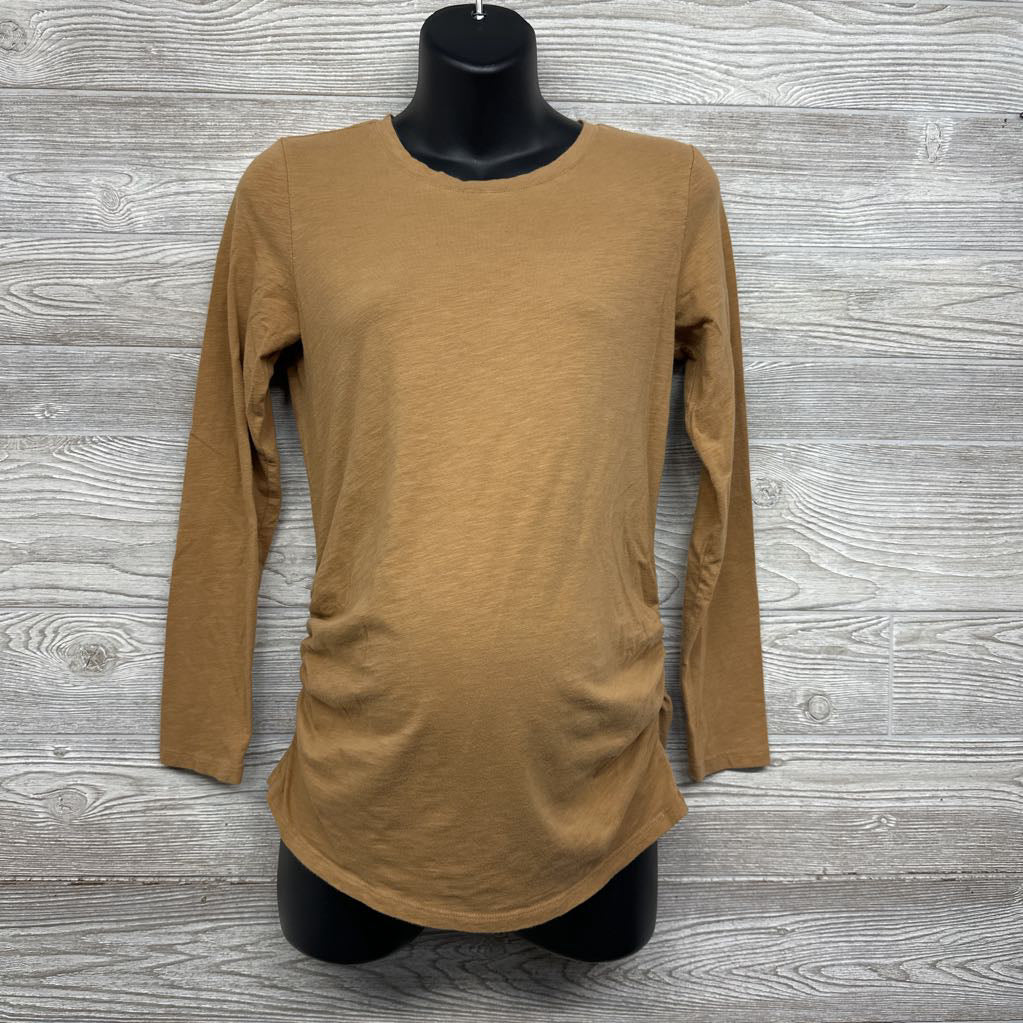 LS Ruched Shirt Medium