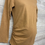 LS Ruched Shirt Medium