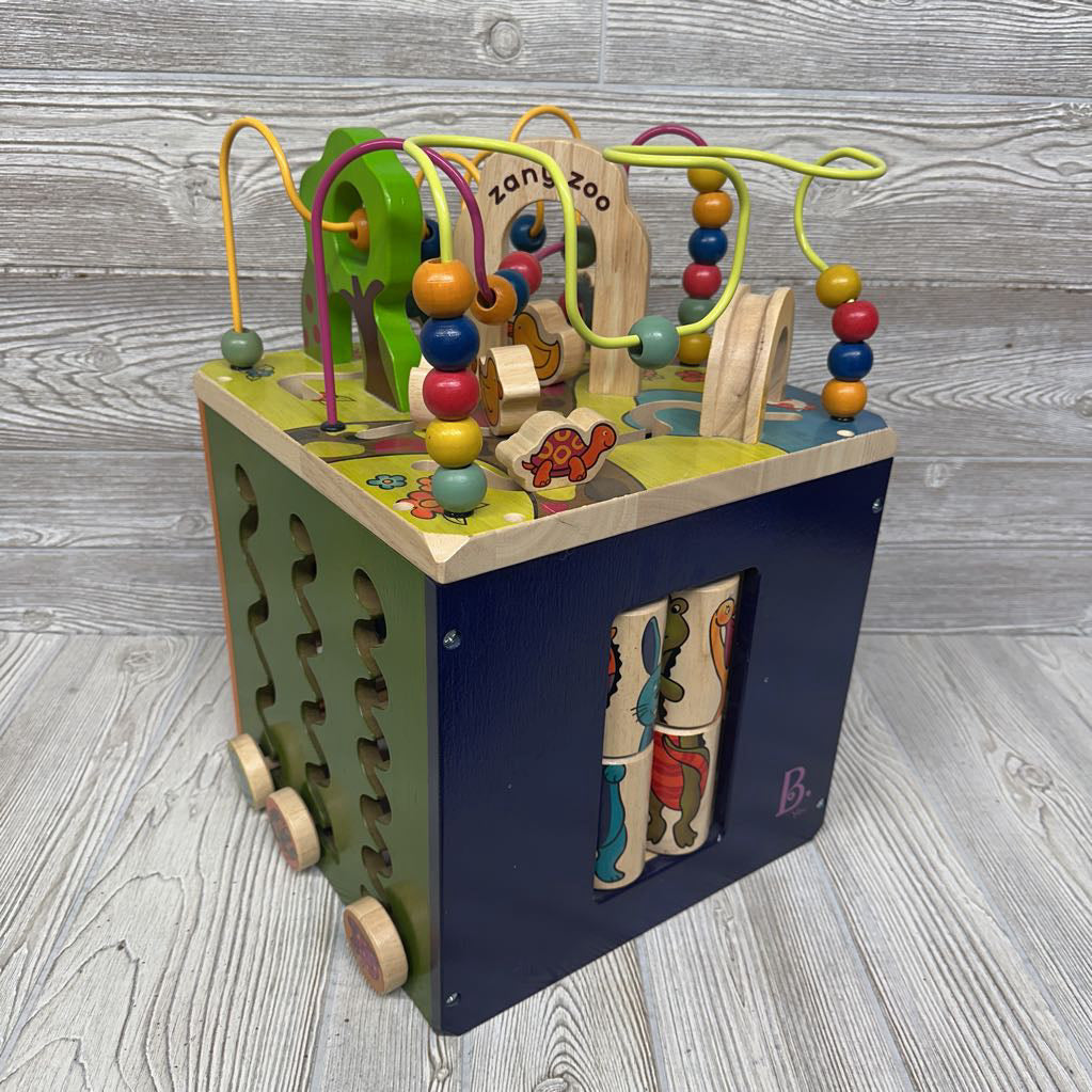 Zany Zoo Activity Cube