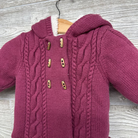 Cable Knit Sweater Jacket 6M