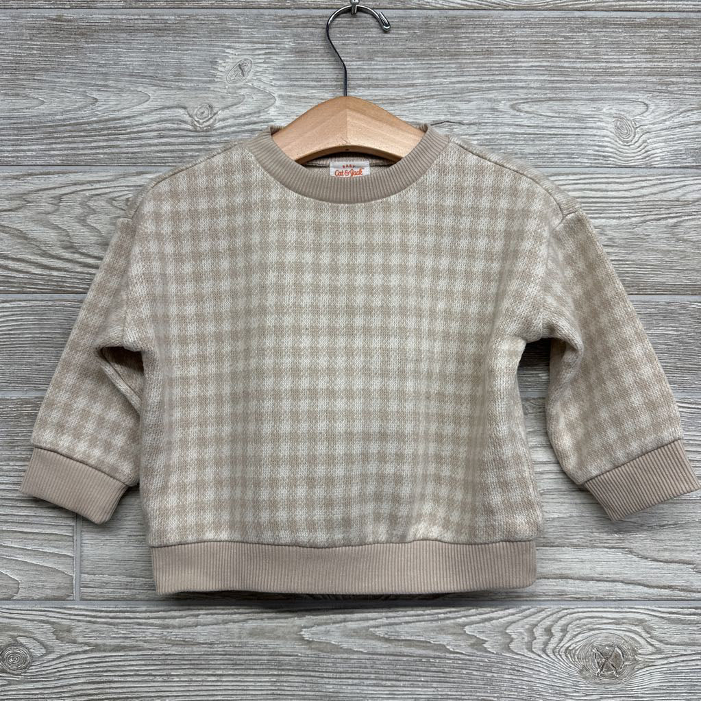 Gingham Sweater 18M