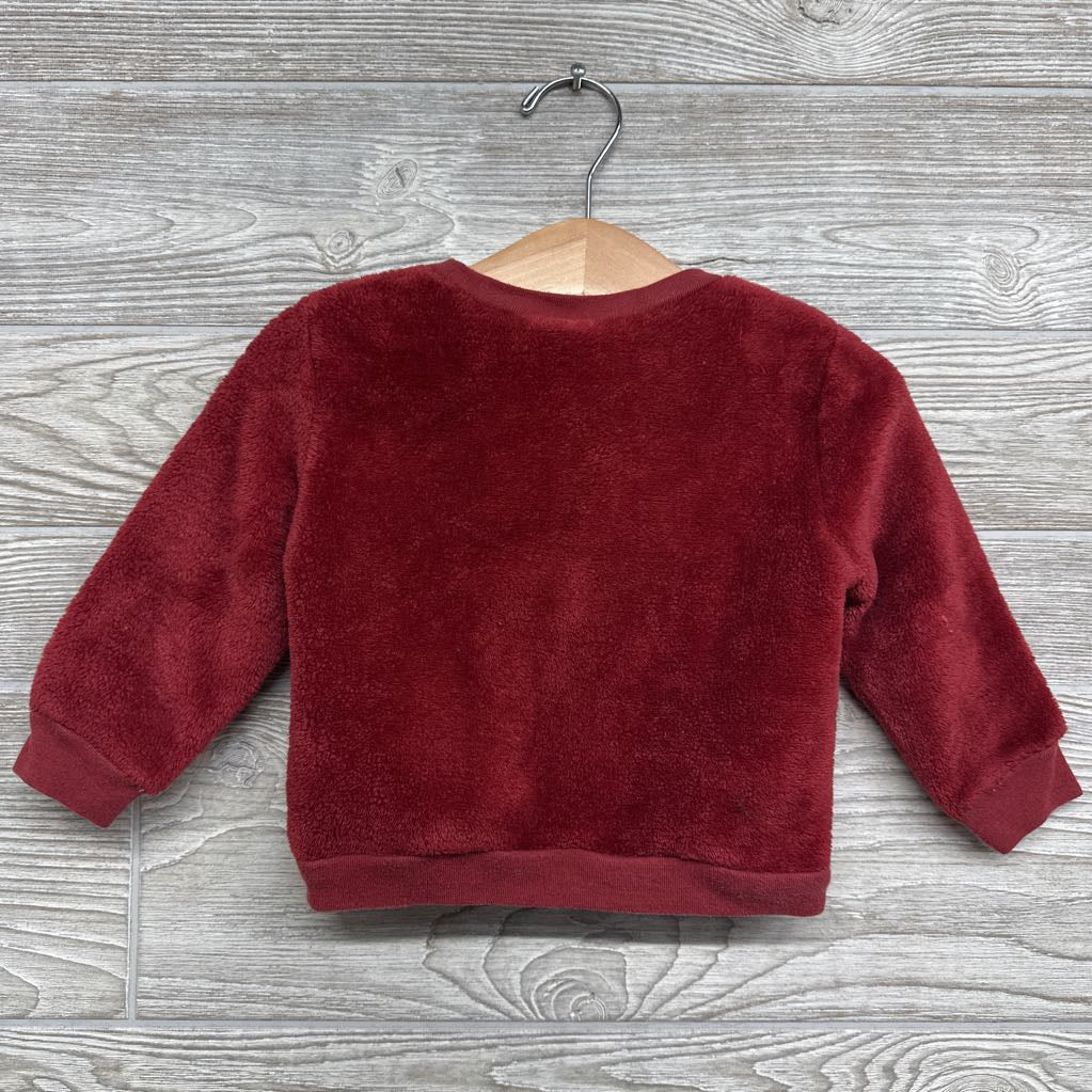 Plush Crewneck Glasses 18M