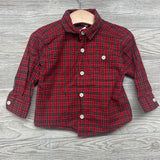Plaid Button Up Shirt 18-24M