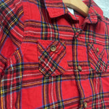 Flannel Button Up Shirt 24M