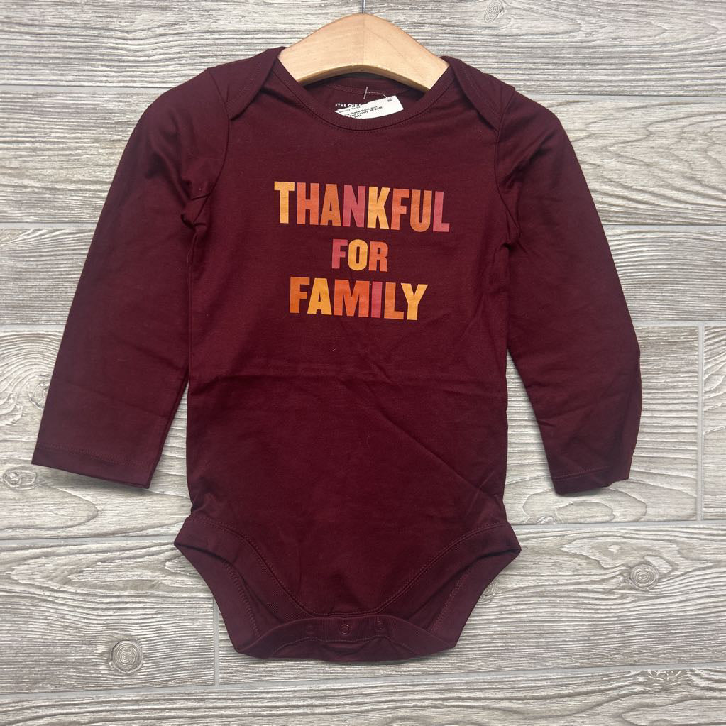 Bodysuit Thankful For Family 18-24M