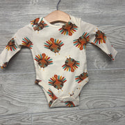 LS Bodysuit Turkeys 0-3M