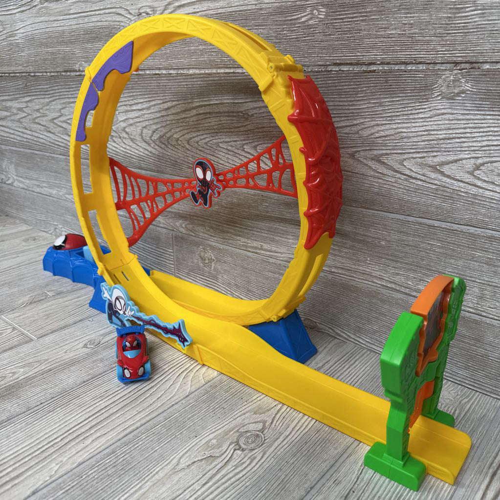 Spider-man Super Loop Track Set Launcher
