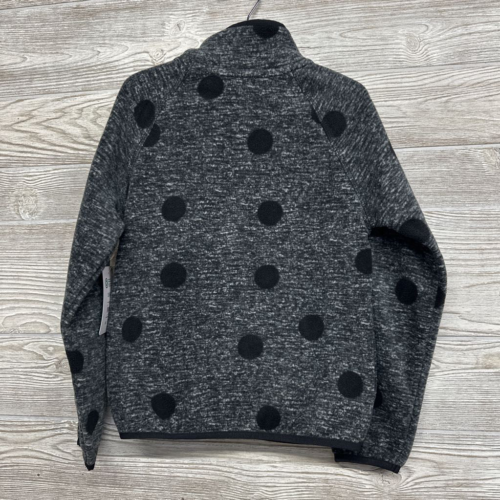 NEW Fleece Jacket Dots 6-7
